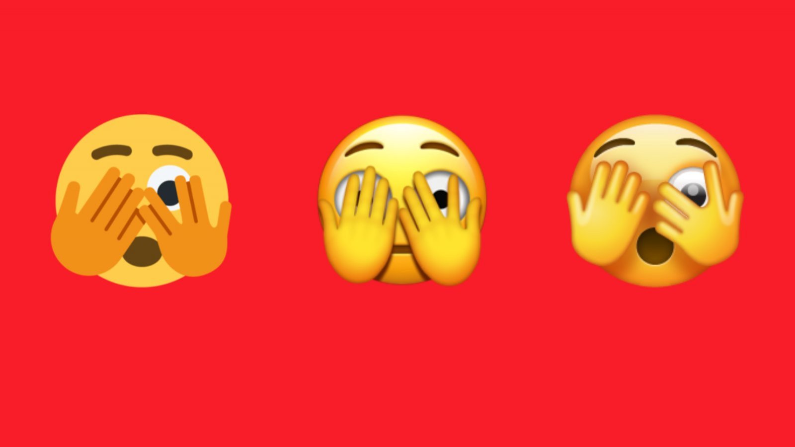 Emoji tapándose la cara