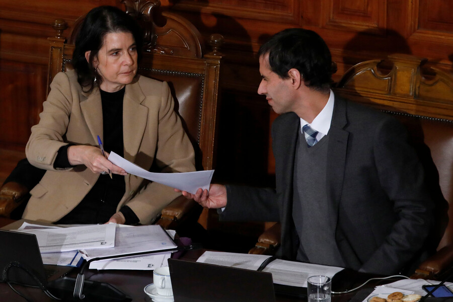 Presidenta y vicepresidente de la Comisión Experta