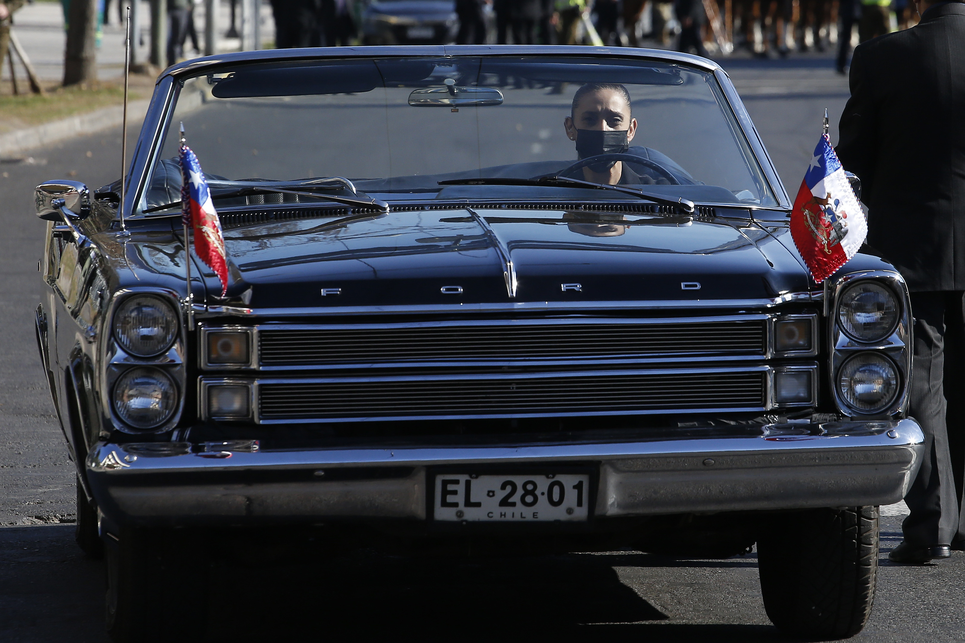 Ford Galaxie vehiculo presidencial.