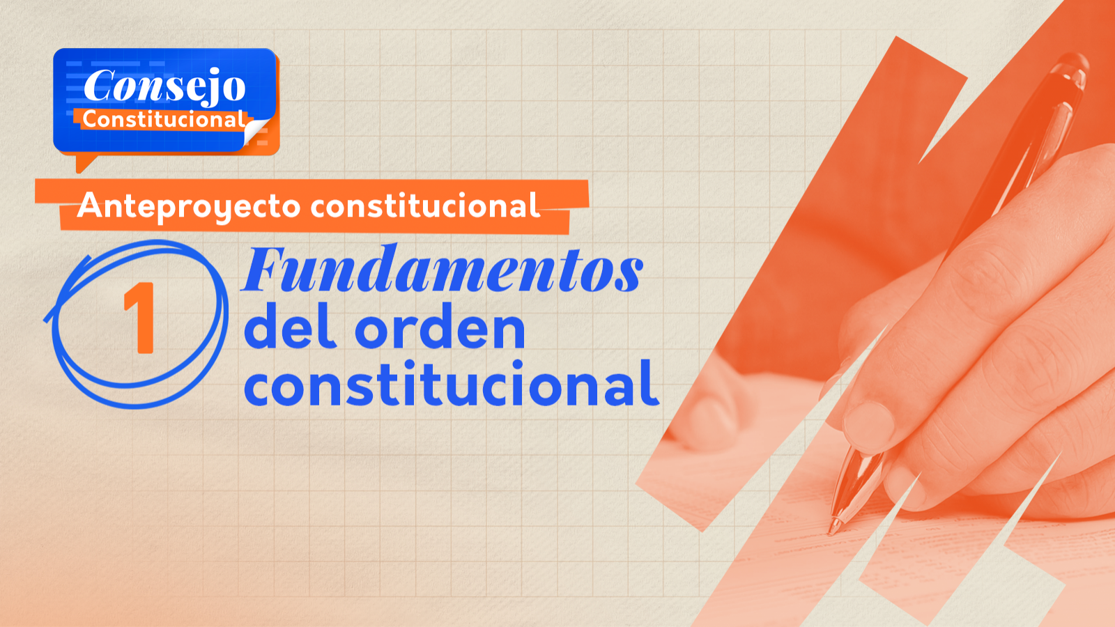 Anteproyecto constitucional.