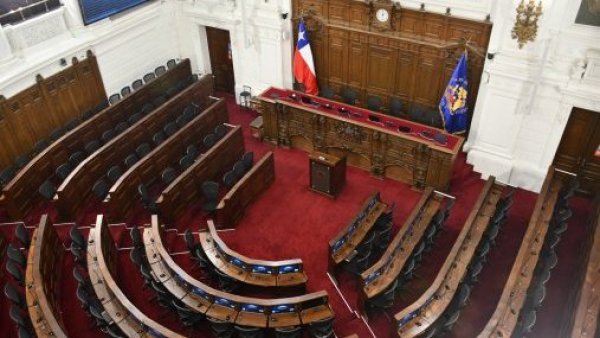 Sala Consejo Constitucional. Ex Congreso Nacional.