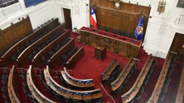 Sala Consejo Constitucional. Ex Congreso Nacional.