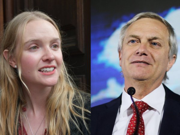 Beatriz Hevia y José Antonio Kast