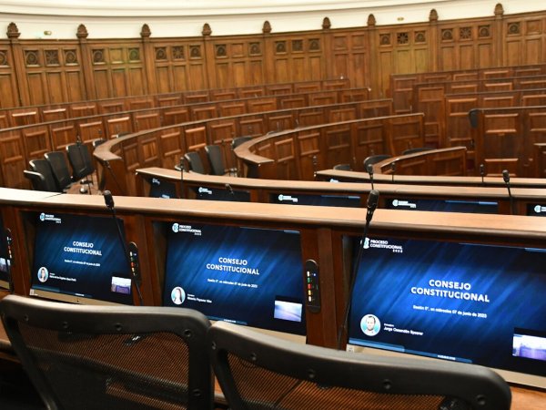 Sala del Congreso Nacional de Santiago