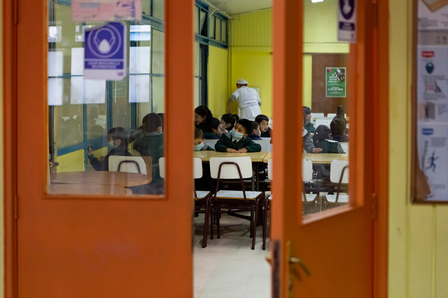 Niños en sala de clases