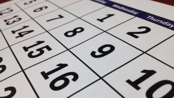 Calendario 2023 ubicado en el mes de junio