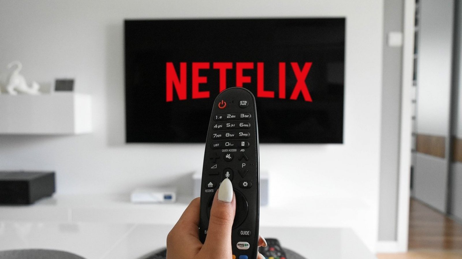 Televisor con Netflix.