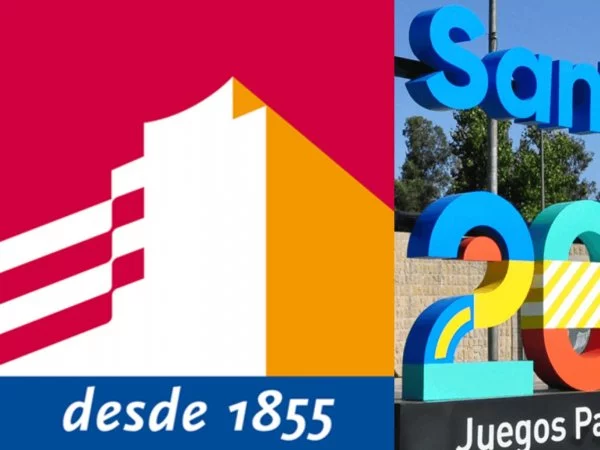 Logo BancoEstado. Cartel Panamericanos.