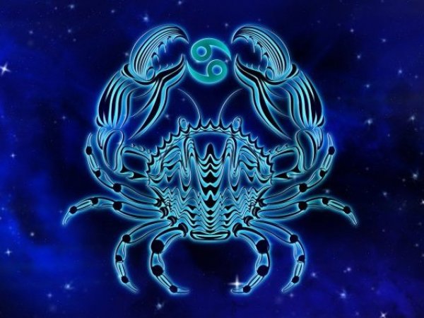 Signos zodiacales. Símbolo de Cáncer.