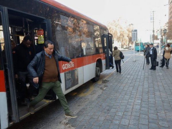 Bus del Transantiago.