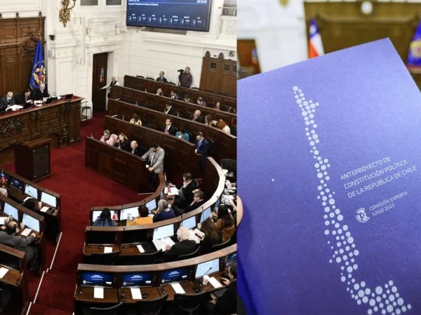 Consejo Constitucional y libro del anteproyecto de la Comisión Experta.