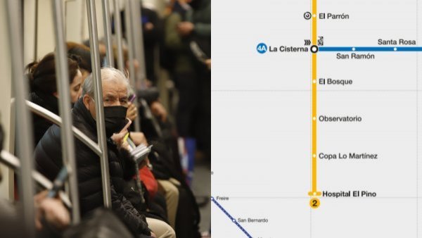 Metro de Santiago, nuevo mapa.