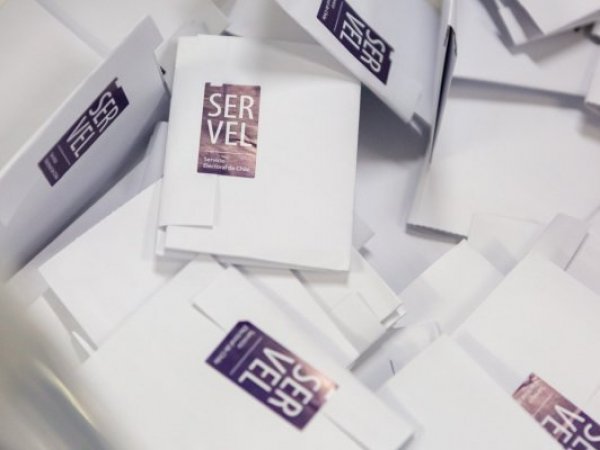 Votos del Servel.
