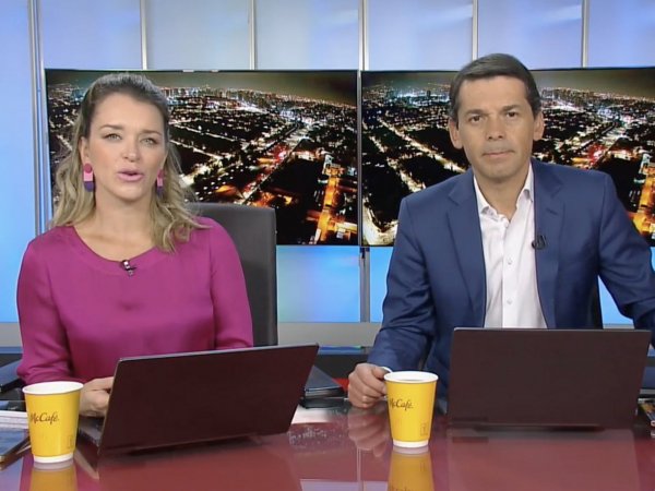 Carla Zunino y Gustavo Huerta en 24 AM.