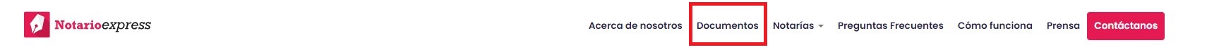 Notaría Online. Documentos,