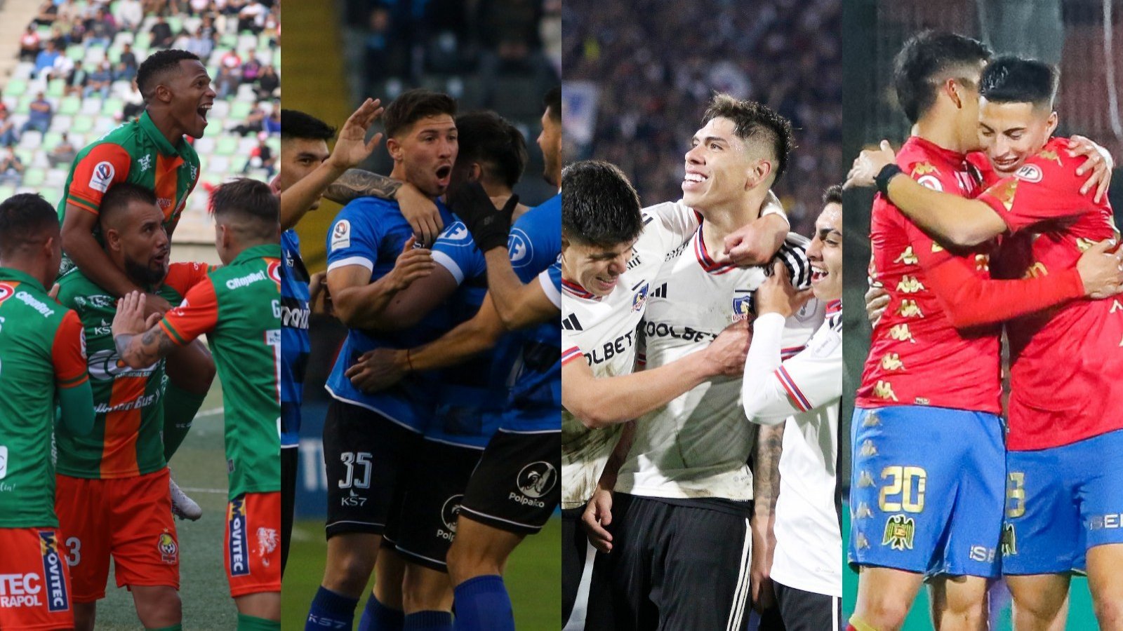 Cobresal, Huachipato, Unión Española y Colo Colo luchan en la parte alta de la tabla de posiciones