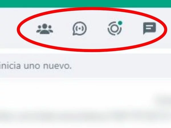 Nuevo ícono de WhatsApp Web.
