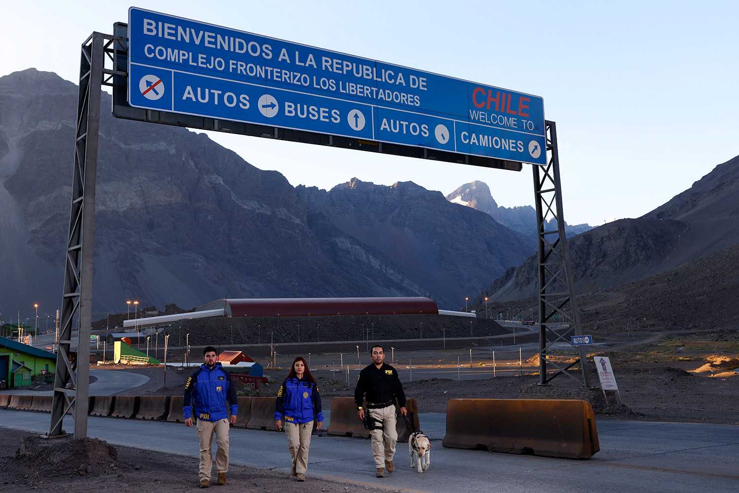 Pdi en la frontera.