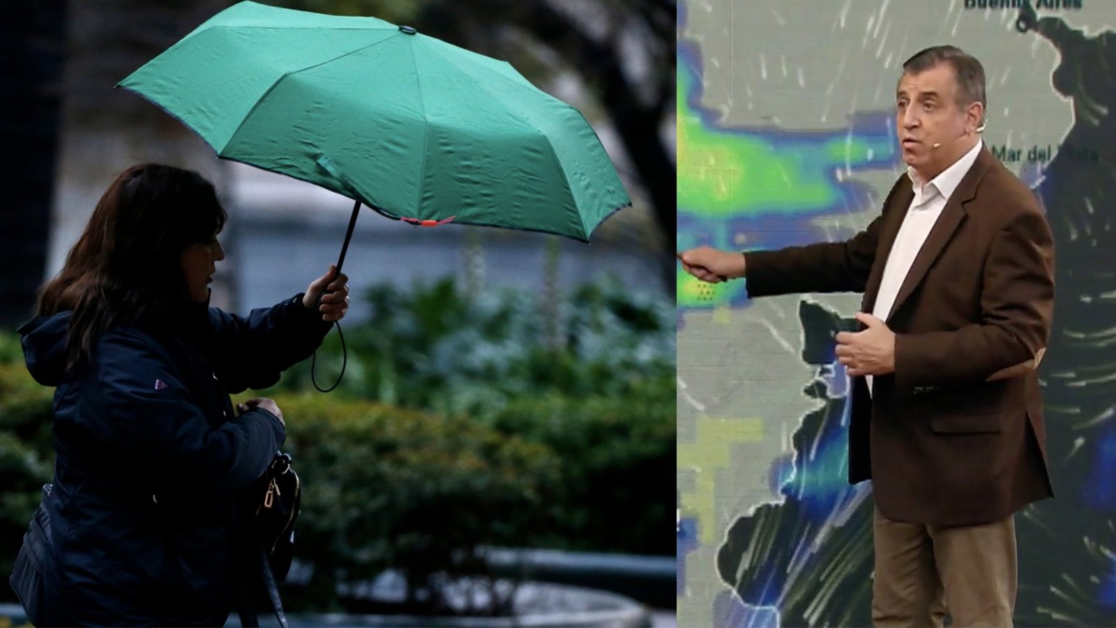 Lluvia en Santiago, Iván Torres