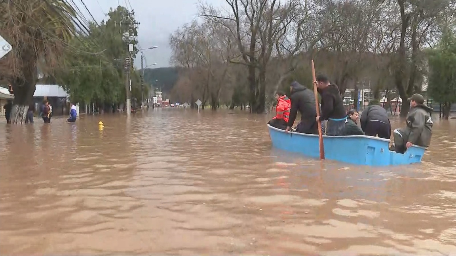 Inundación en Talca