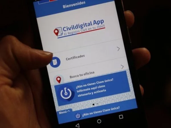 Registro Civil. App. Certificados.