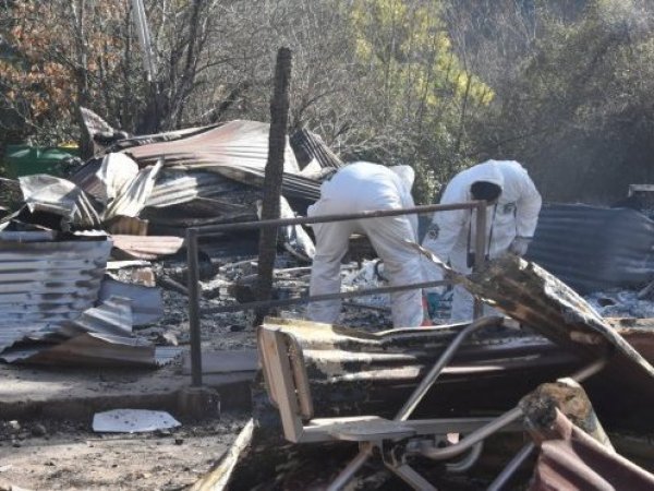 Atentado incendiario en La Araucanía.