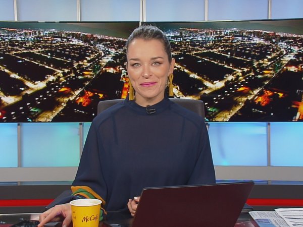 Carla Zunino presentando 24 AM