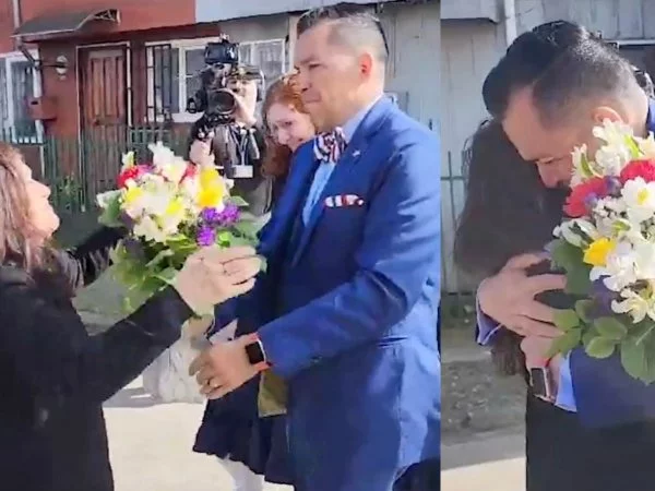 Reencuentro madre-hijo en Valdivia