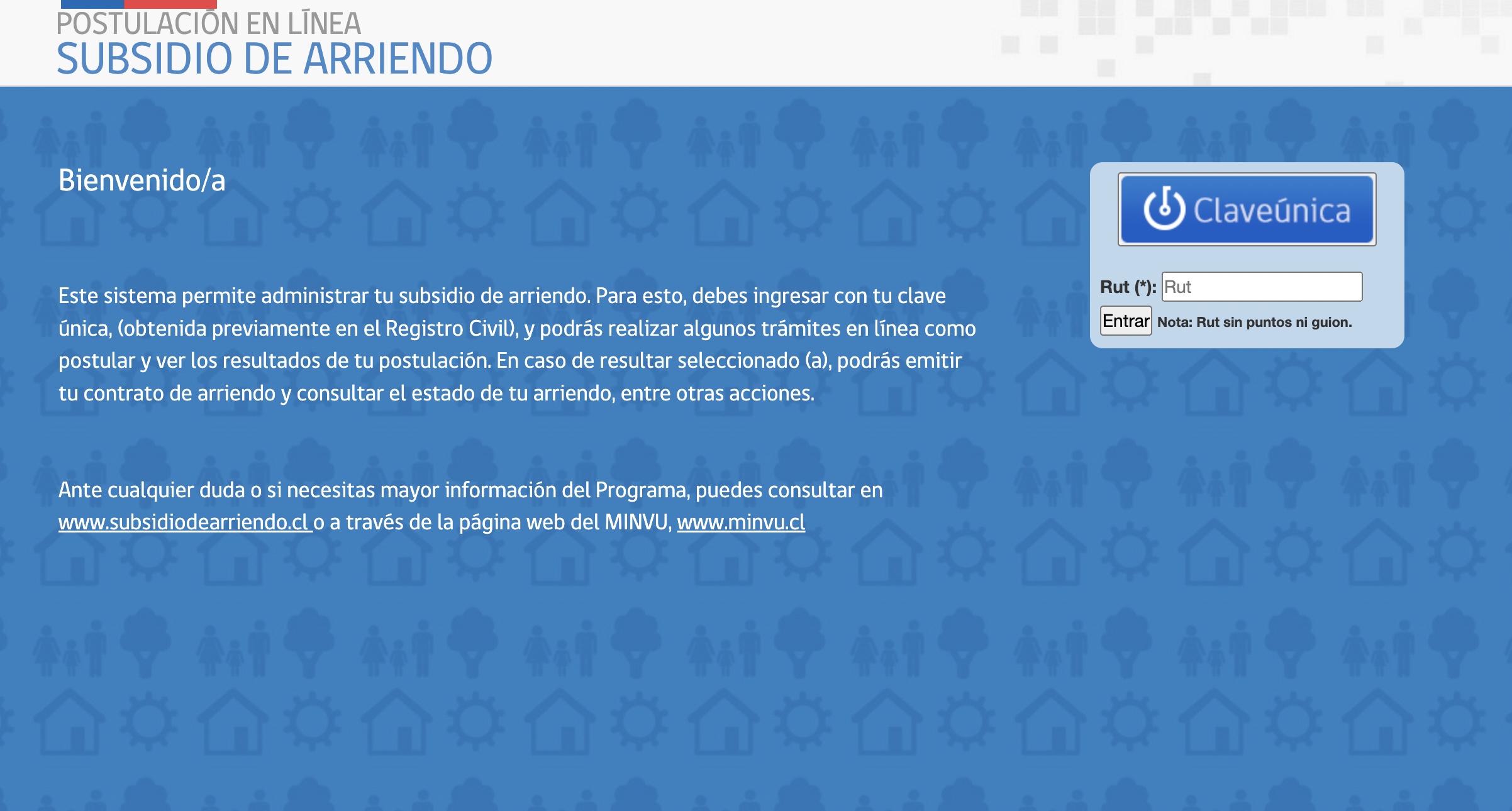 Postular al Subsidio de arriendo adulto mayor persona en situación de discapacidad