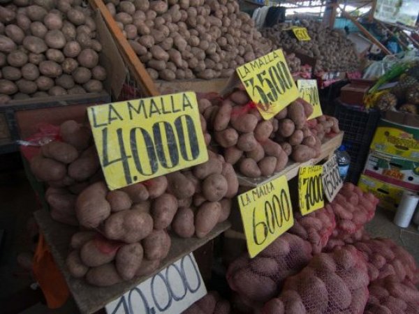 Precio de alimentos sube.