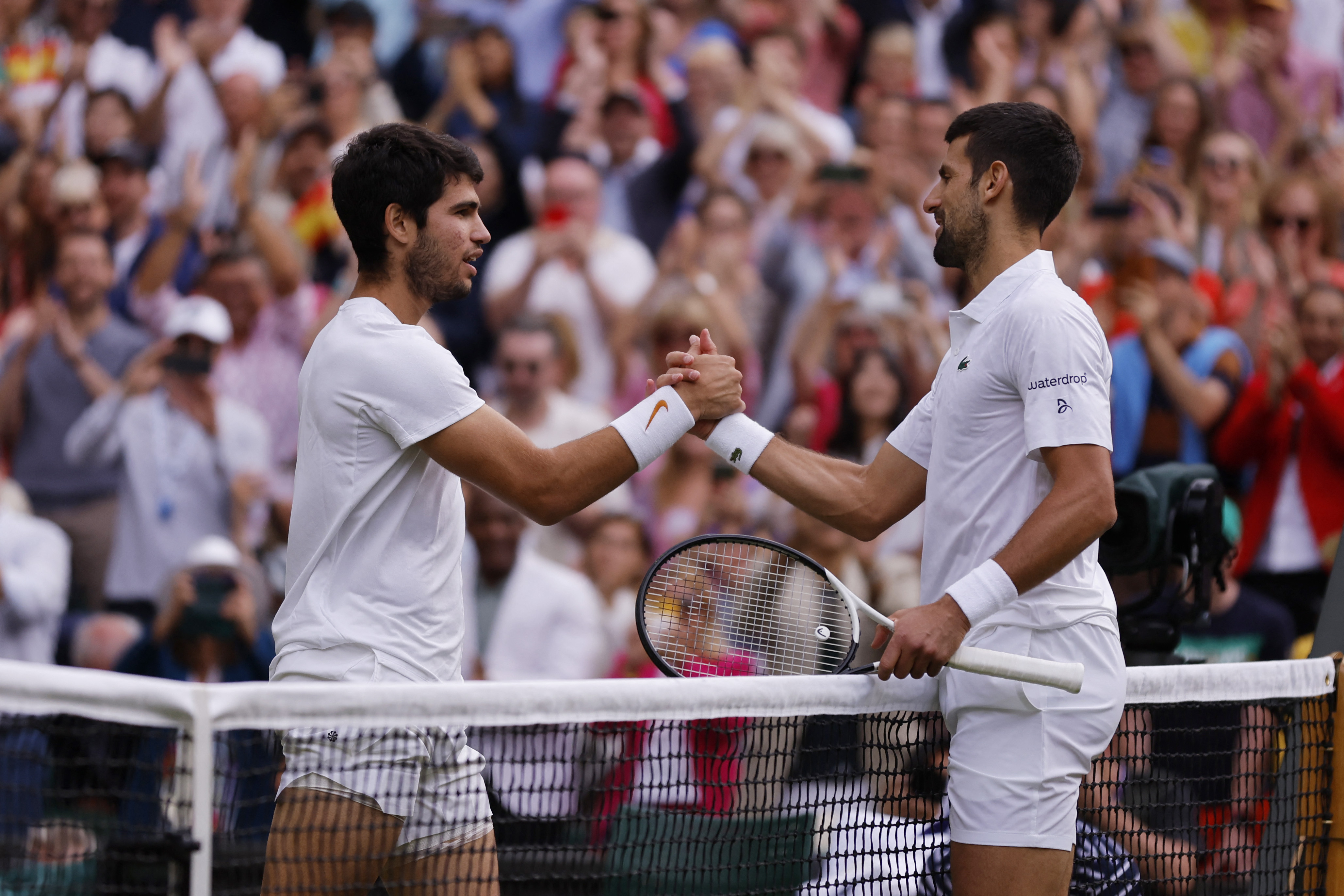 Carlos Alcaraz contra Novak Djokovic