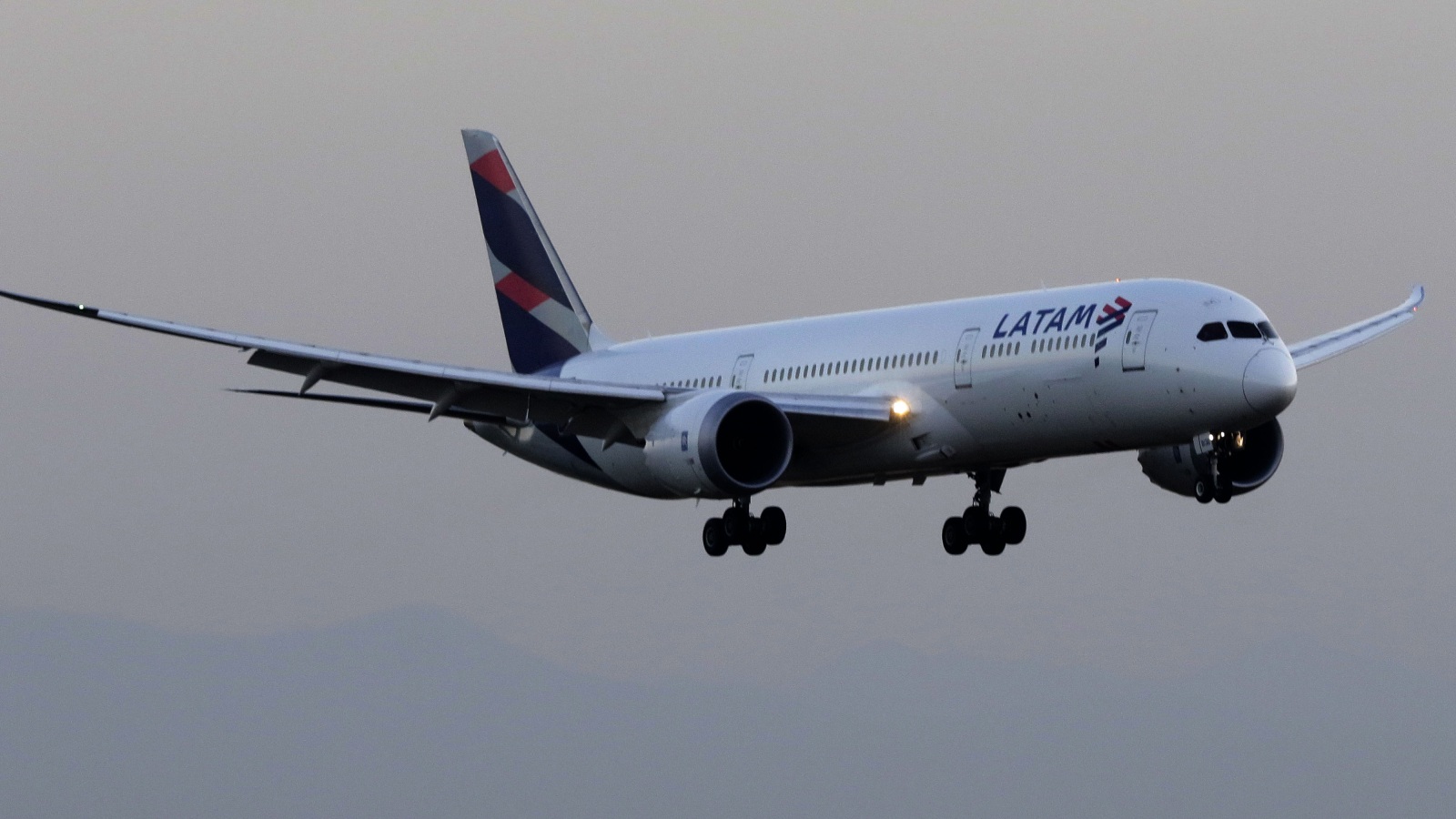 Vuelo de LATAM. Australia.