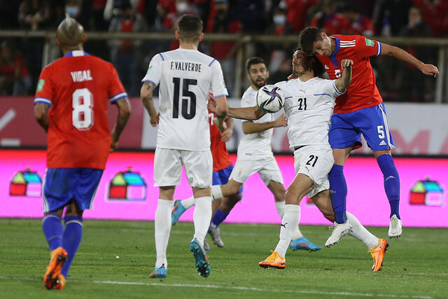 Benjamín Kuscevic jugando por La Roja