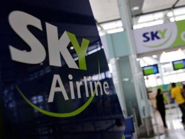 SKY Airline. Letrero.