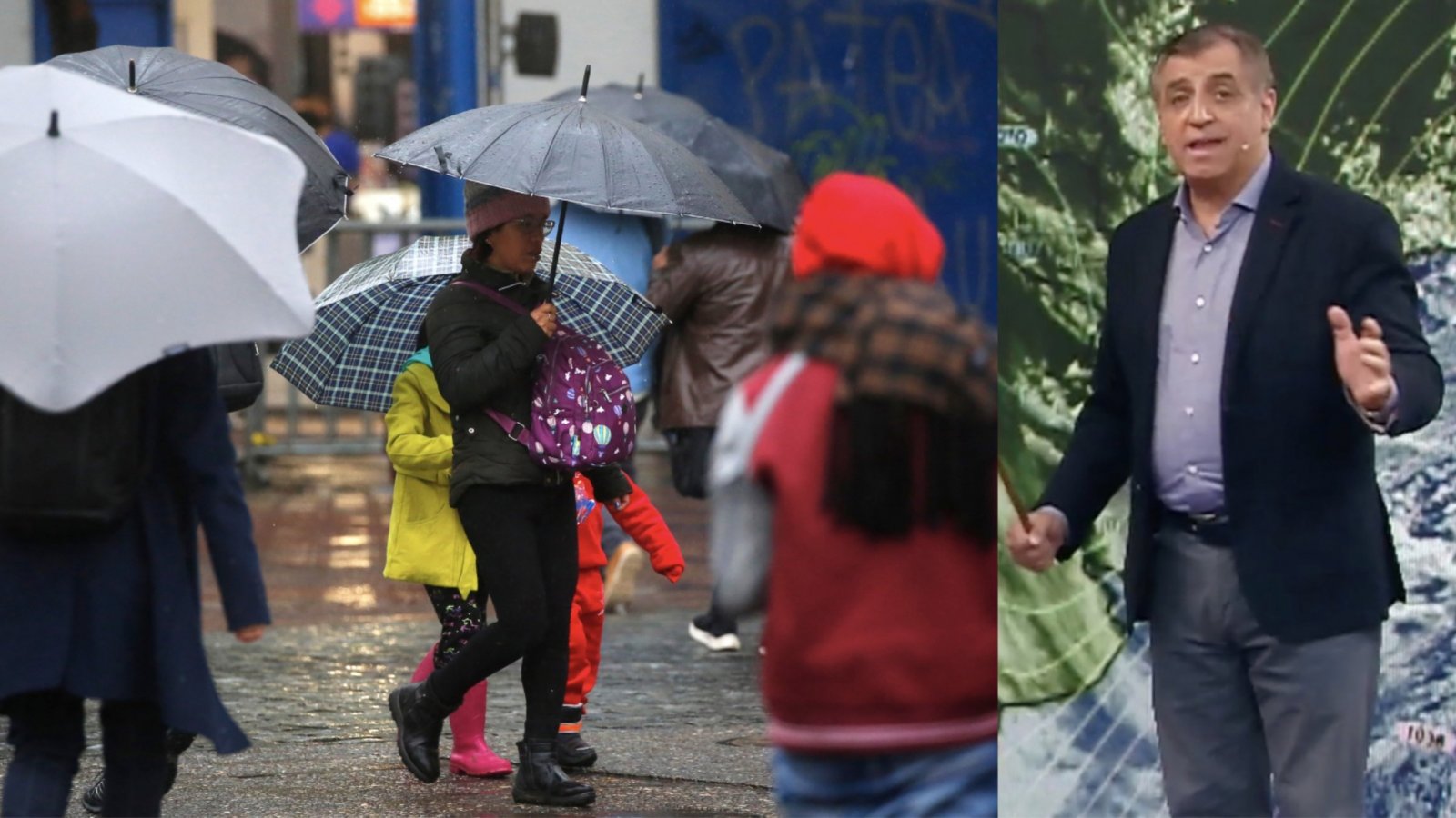 Lluvia en Santiago, Iván Torres