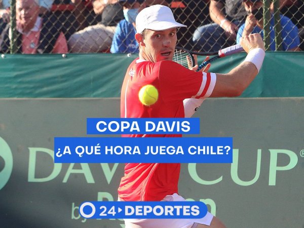 Chile enfrentará a Suecia en la primera llave de la fase de grupos de Copa Davis.
