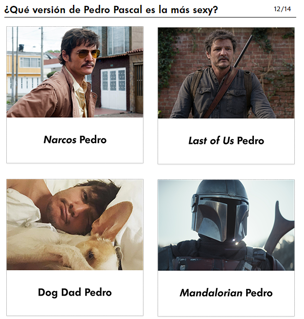 Versiones de Pedro Pascal para ser el hombre más sexy del mundo