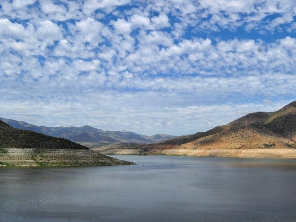 Sequía y agua en embalses.