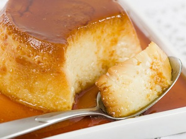 Leche asada. Fiestas Patrias.