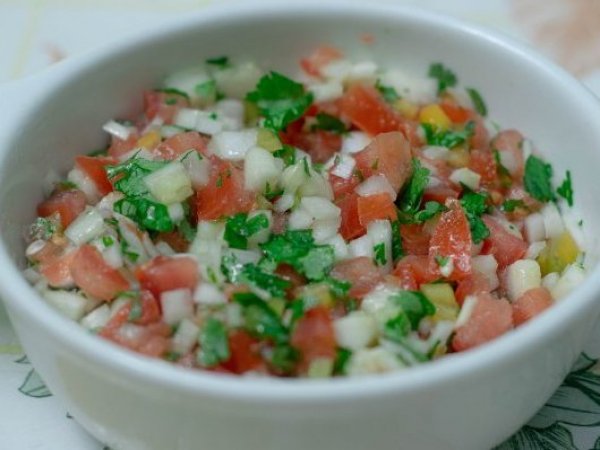 Pebre chileno, receta.