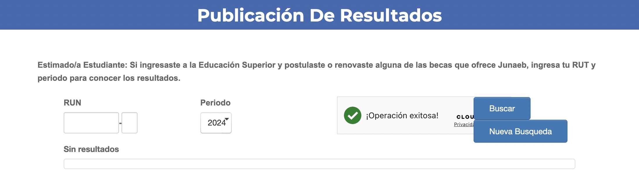 resultados junaeb