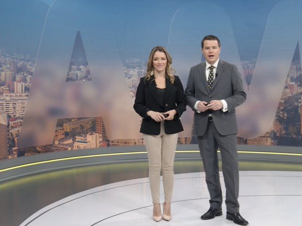 Carla Zunino y Davor Gjuranovic en 24 AM.