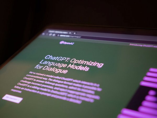 ChatGPT en navegador.