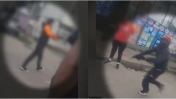 El momento de la mortal balacera en Valdivia