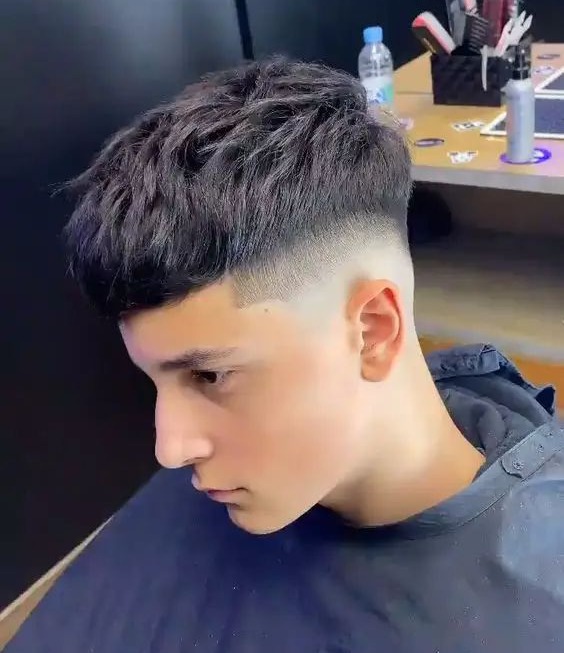 Corte takuache con taper