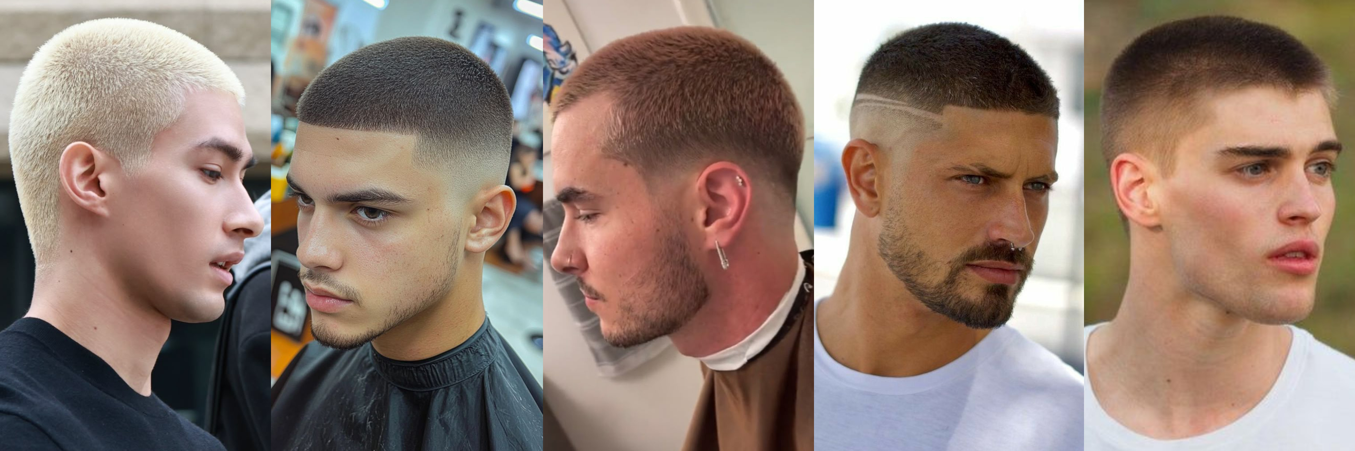 Corte de pelo buzz cut para hombre