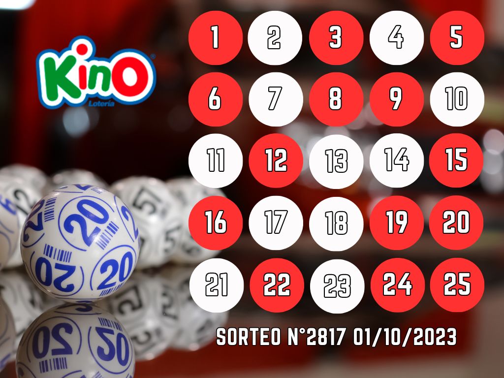 Resultados kino sorteo domingo 1 de octubre