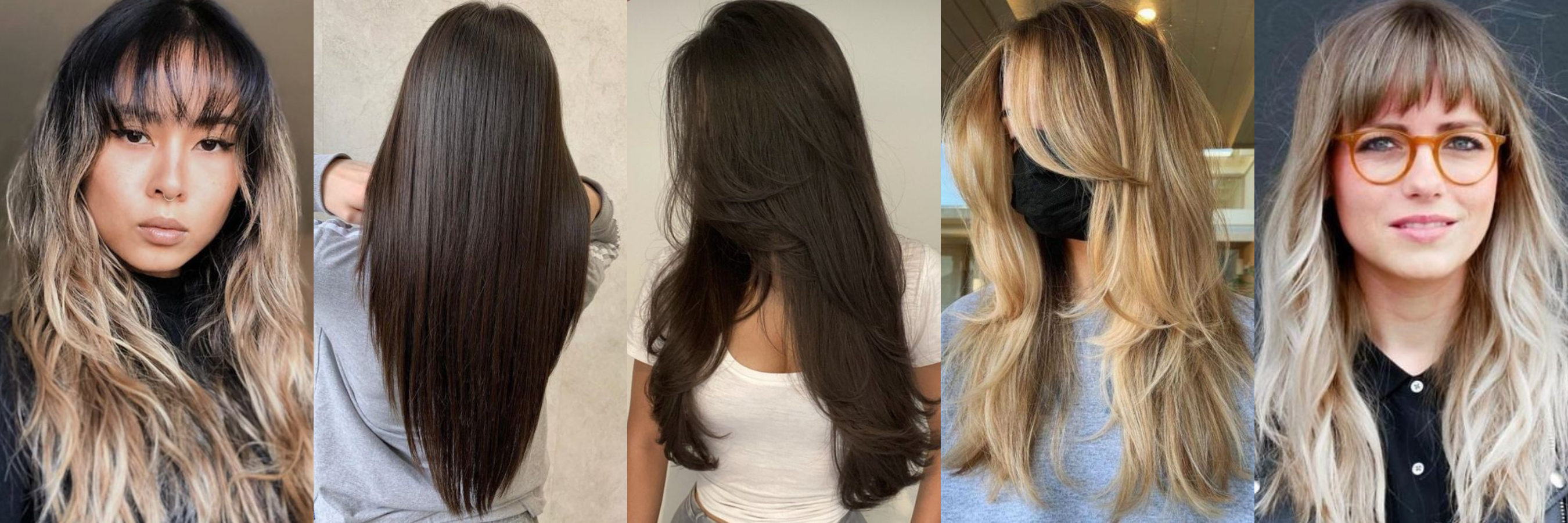 Corte de pelo liso para mujeres