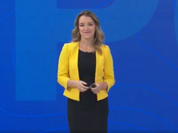 Carla Zunino en 24 AM.