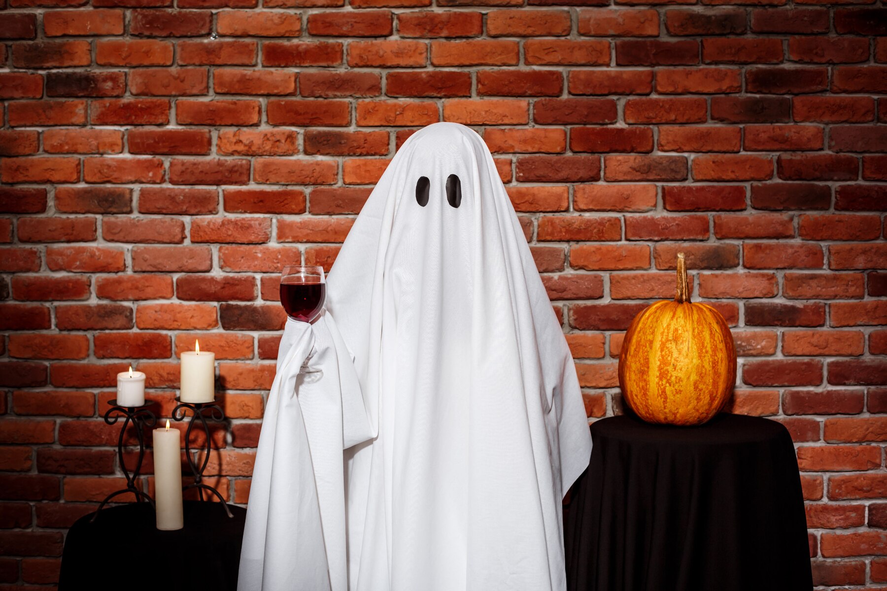 Disfraz de fantasma para Halloween